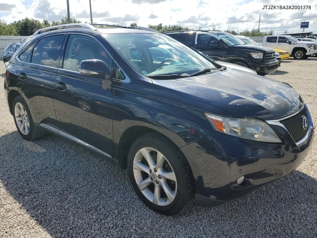 JTJZK1BA2A2001778 2010 Lexus Rx 350