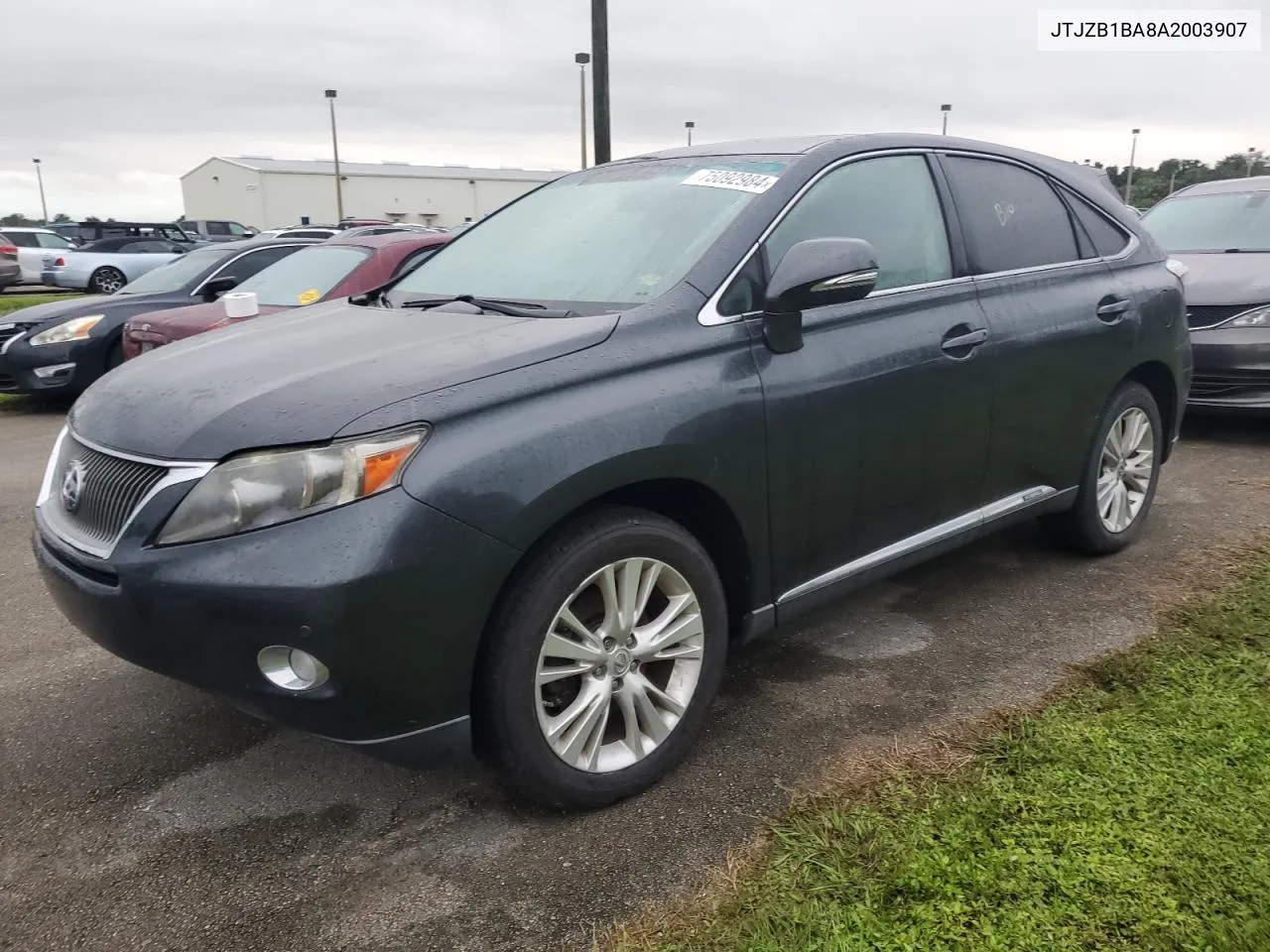 JTJZB1BA8A2003907 2010 Lexus Rx 450H