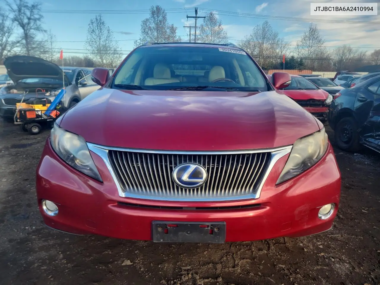 JTJBC1BA6A2410994 2010 Lexus Rx 450H