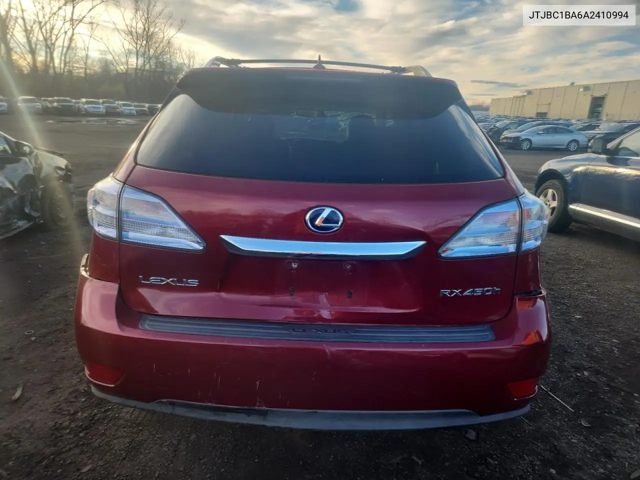 JTJBC1BA6A2410994 2010 Lexus Rx 450H