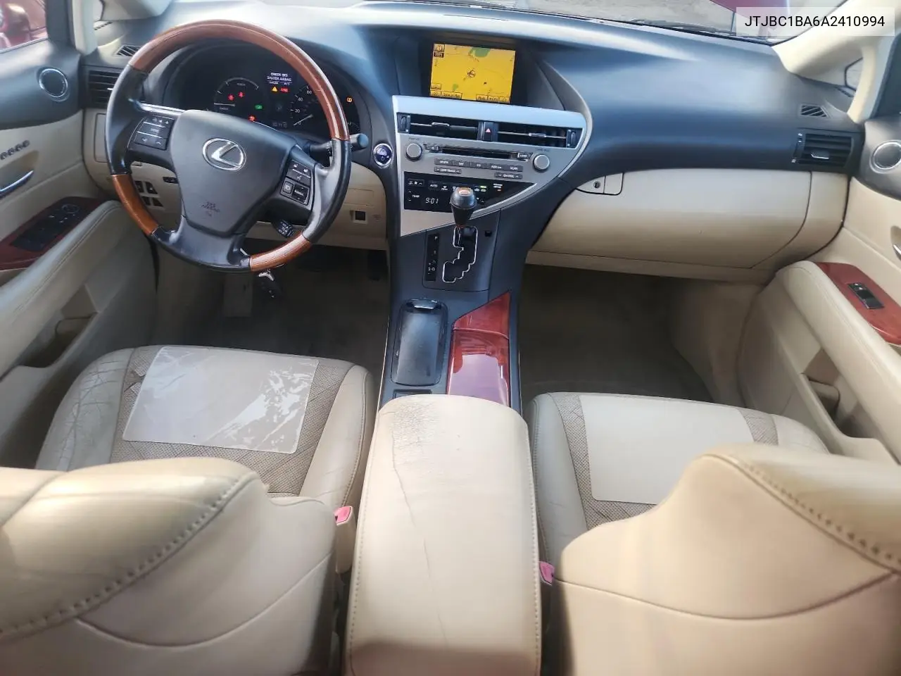 JTJBC1BA6A2410994 2010 Lexus Rx 450H
