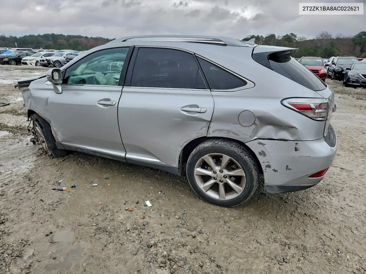 2T2ZK1BA8AC022621 2010 Lexus Rx 350