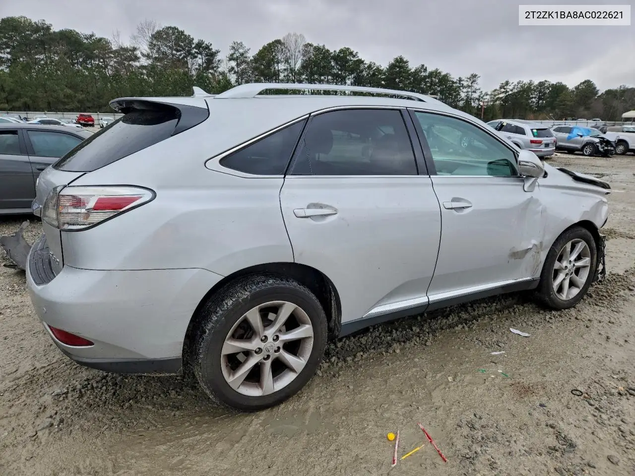 2T2ZK1BA8AC022621 2010 Lexus Rx 350