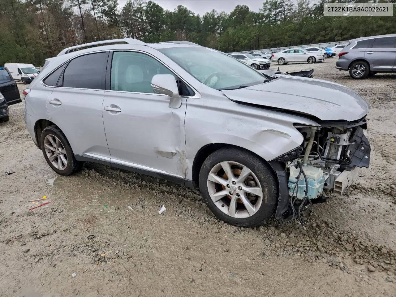 2T2ZK1BA8AC022621 2010 Lexus Rx 350