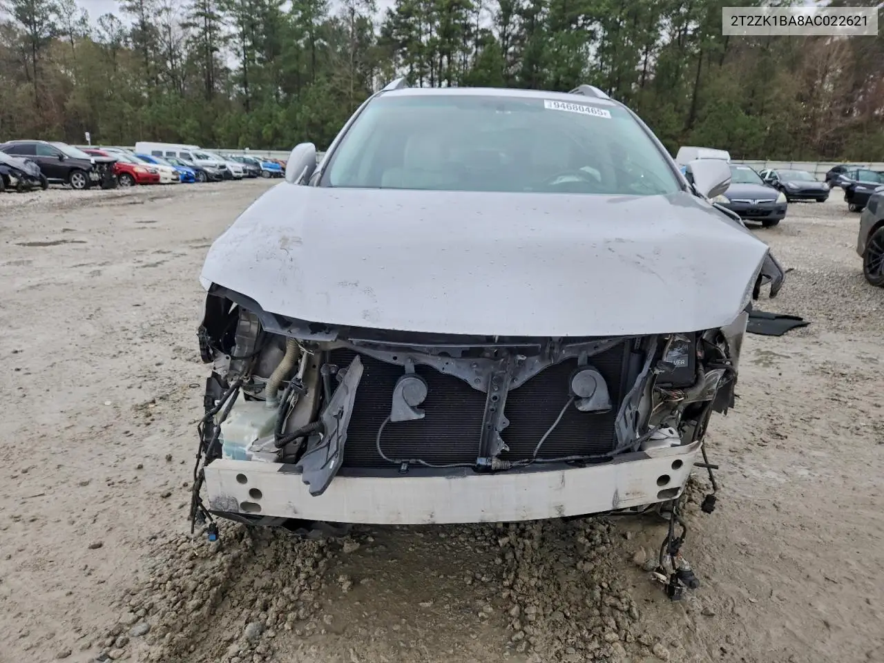 2T2ZK1BA8AC022621 2010 Lexus Rx 350