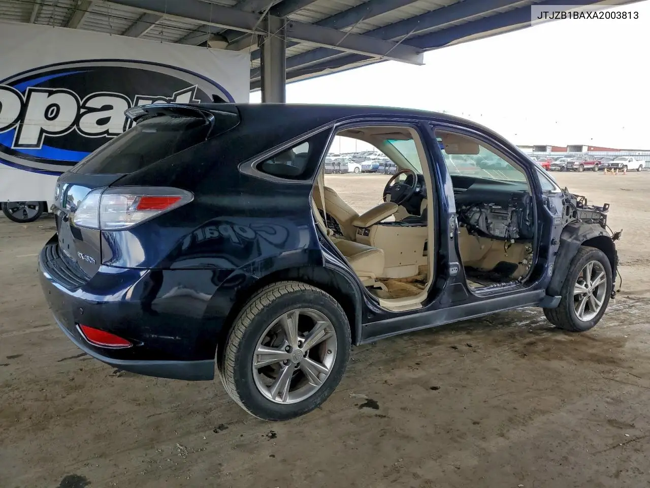 JTJZB1BAXA2003813 2010 Lexus Rx 450H