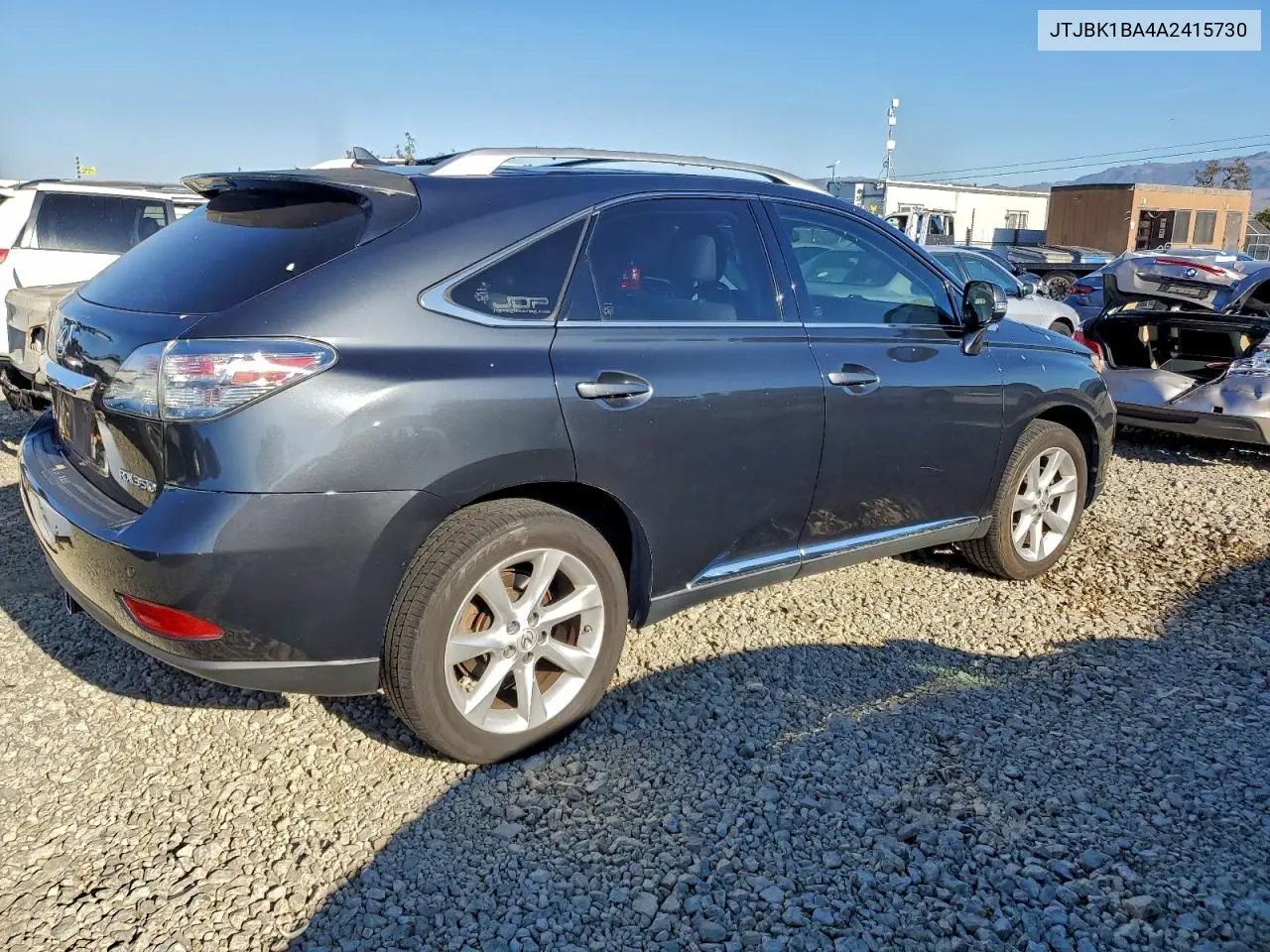 JTJBK1BA4A2415730 2010 Lexus Rx 350
