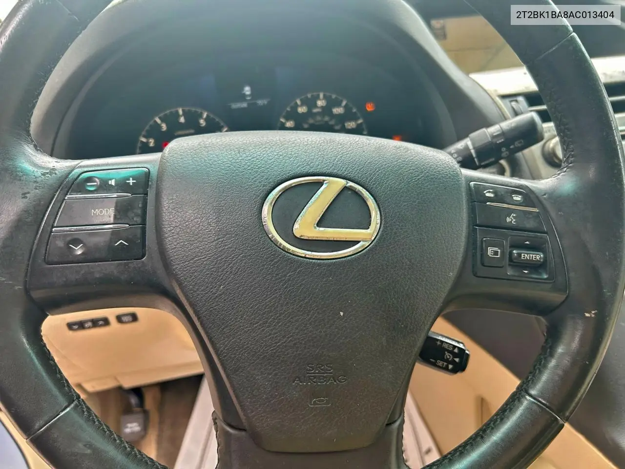 2T2BK1BA8AC013404 2010 Lexus Rx 350
