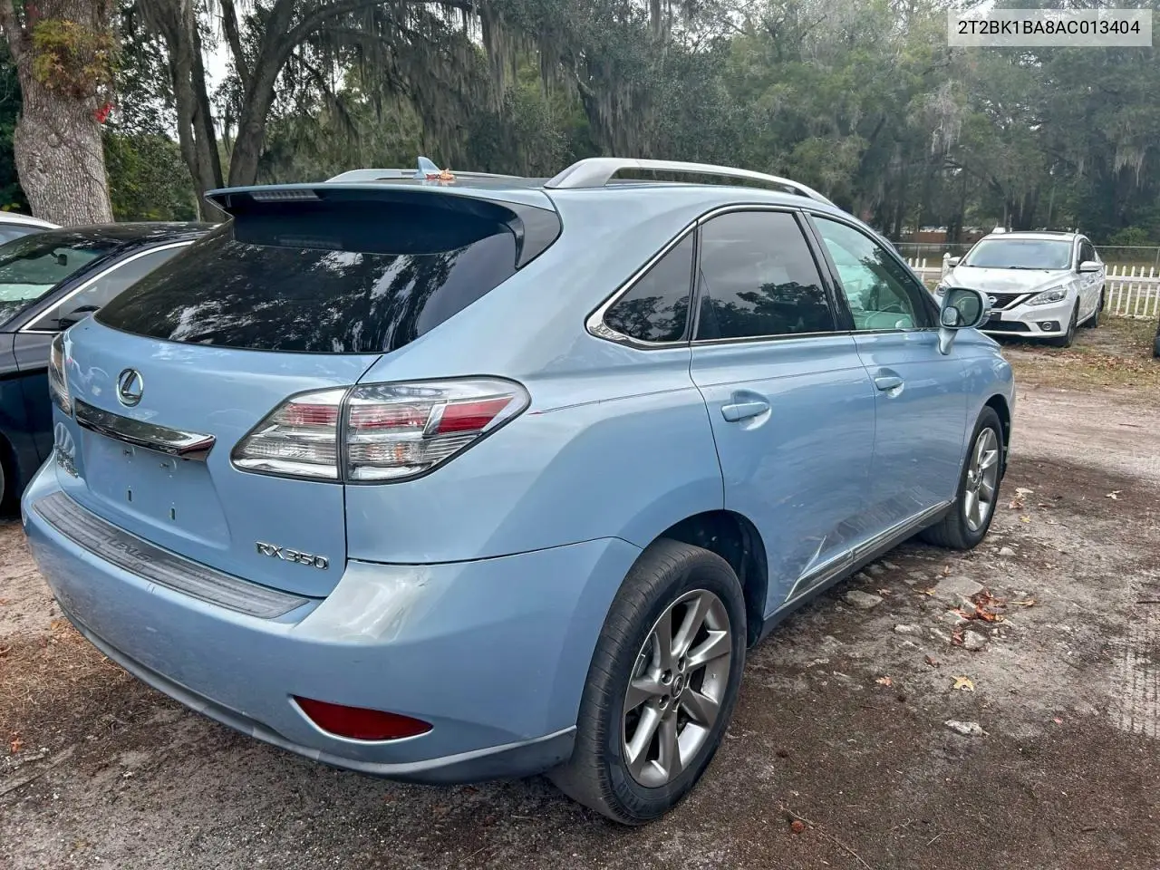 2T2BK1BA8AC013404 2010 Lexus Rx 350