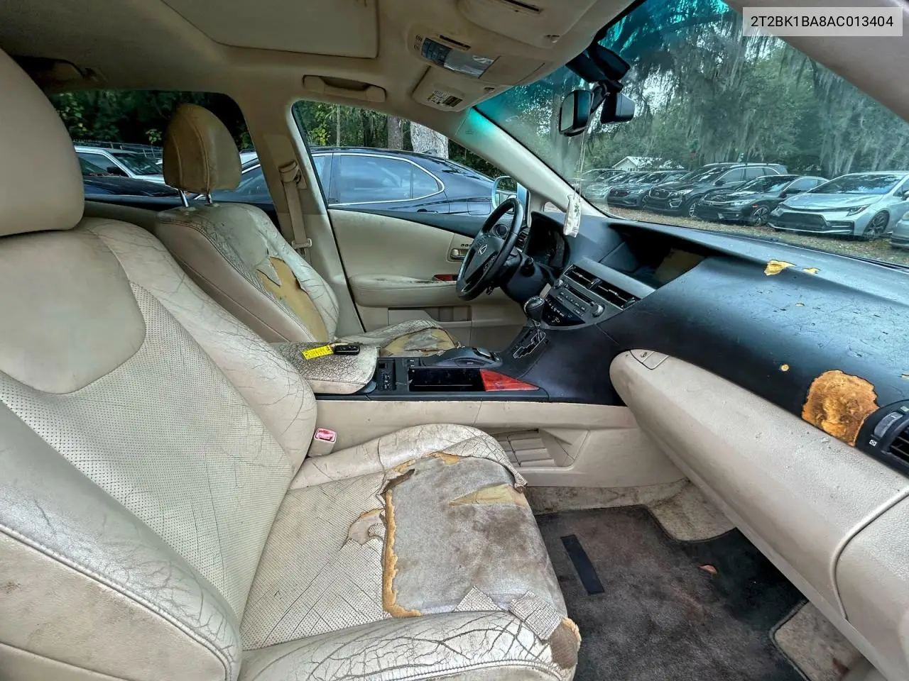 2T2BK1BA8AC013404 2010 Lexus Rx 350
