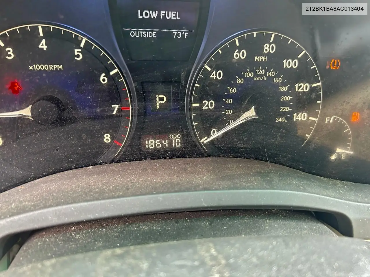 2T2BK1BA8AC013404 2010 Lexus Rx 350