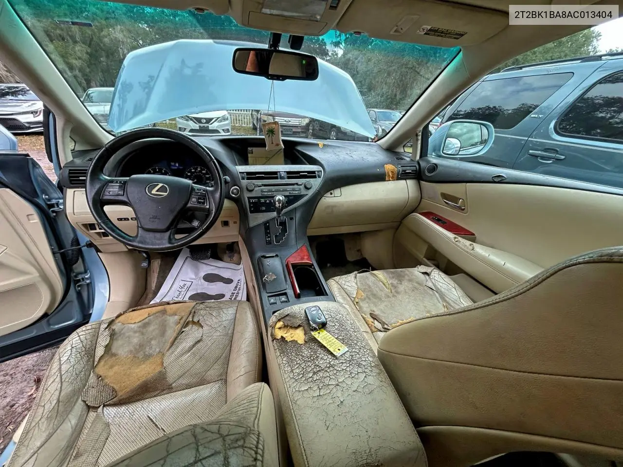 2T2BK1BA8AC013404 2010 Lexus Rx 350
