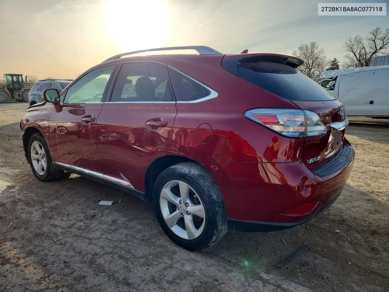 2T2BK1BA8AC077118 2010 Lexus Rx 350