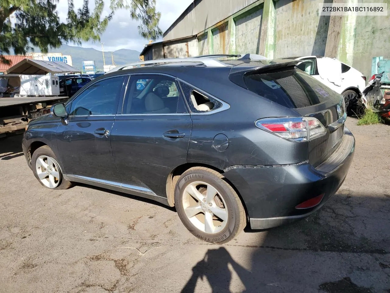 2T2BK1BA1BC116892 2011 Lexus Rx 350