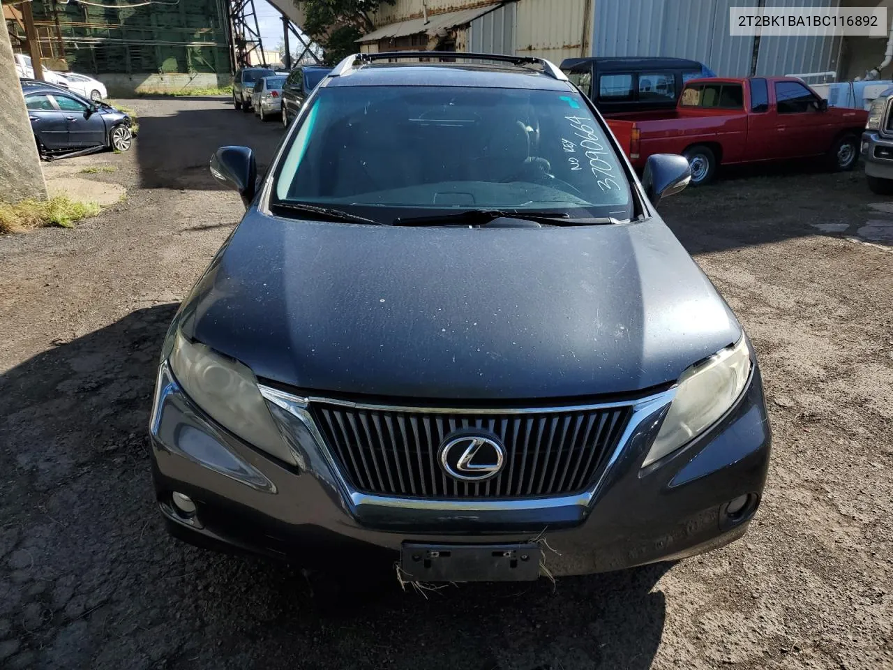 2T2BK1BA1BC116892 2011 Lexus Rx 350