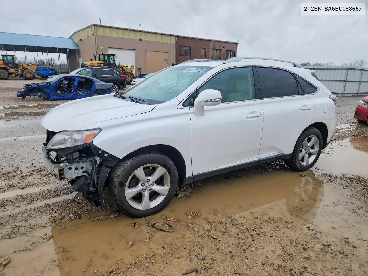 2T2BK1BA6BC088667 2011 Lexus Rx 350 Base