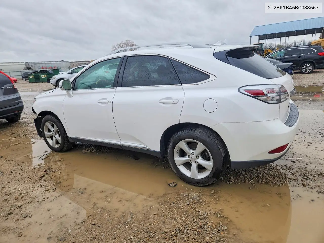 2T2BK1BA6BC088667 2011 Lexus Rx 350 Base