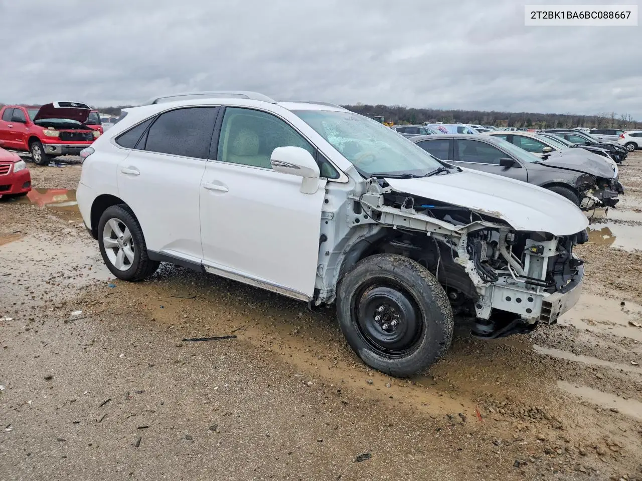 2T2BK1BA6BC088667 2011 Lexus Rx 350 Base