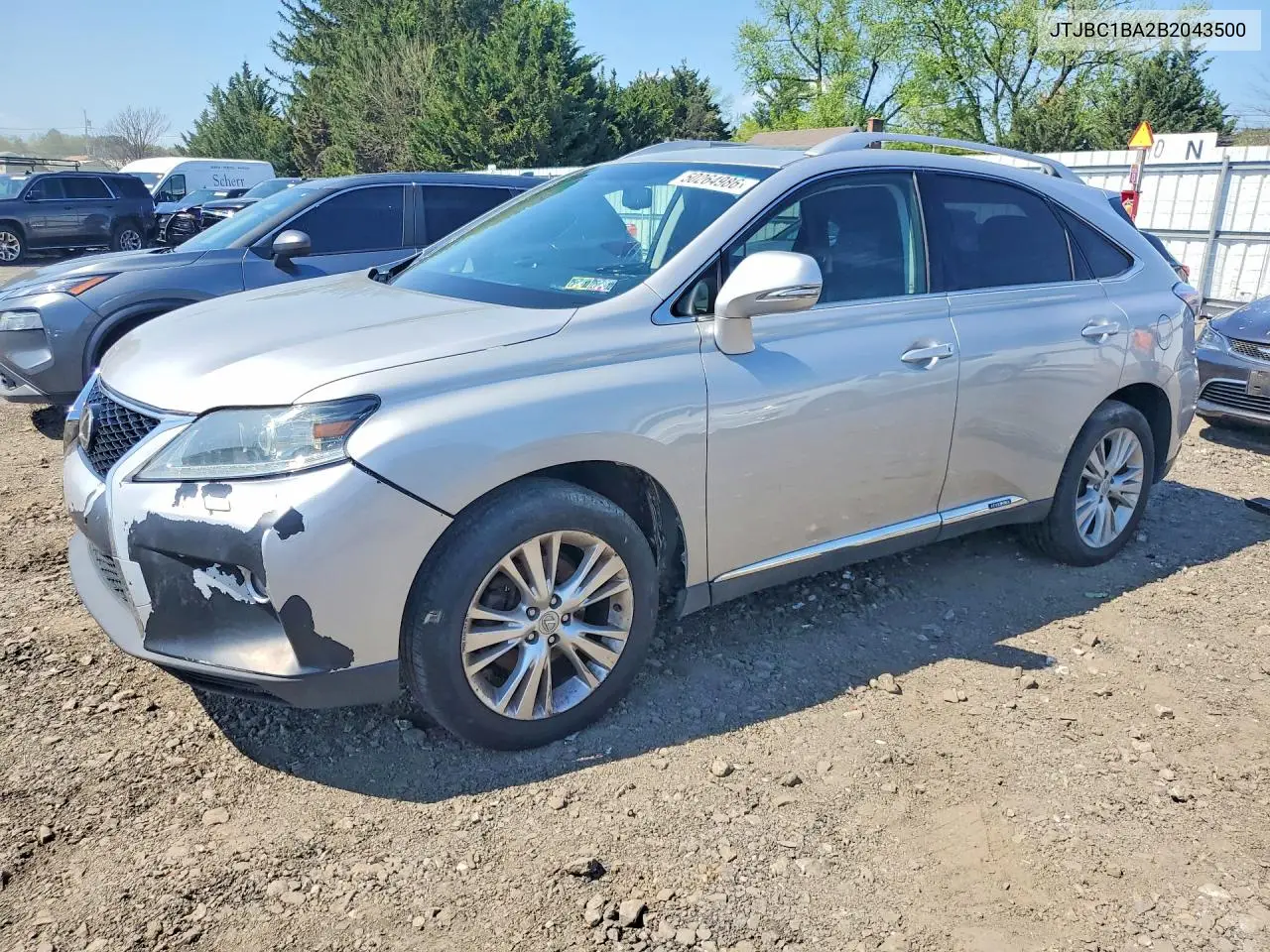 JTJBC1BA2B2043500 2011 Lexus Rx 450H