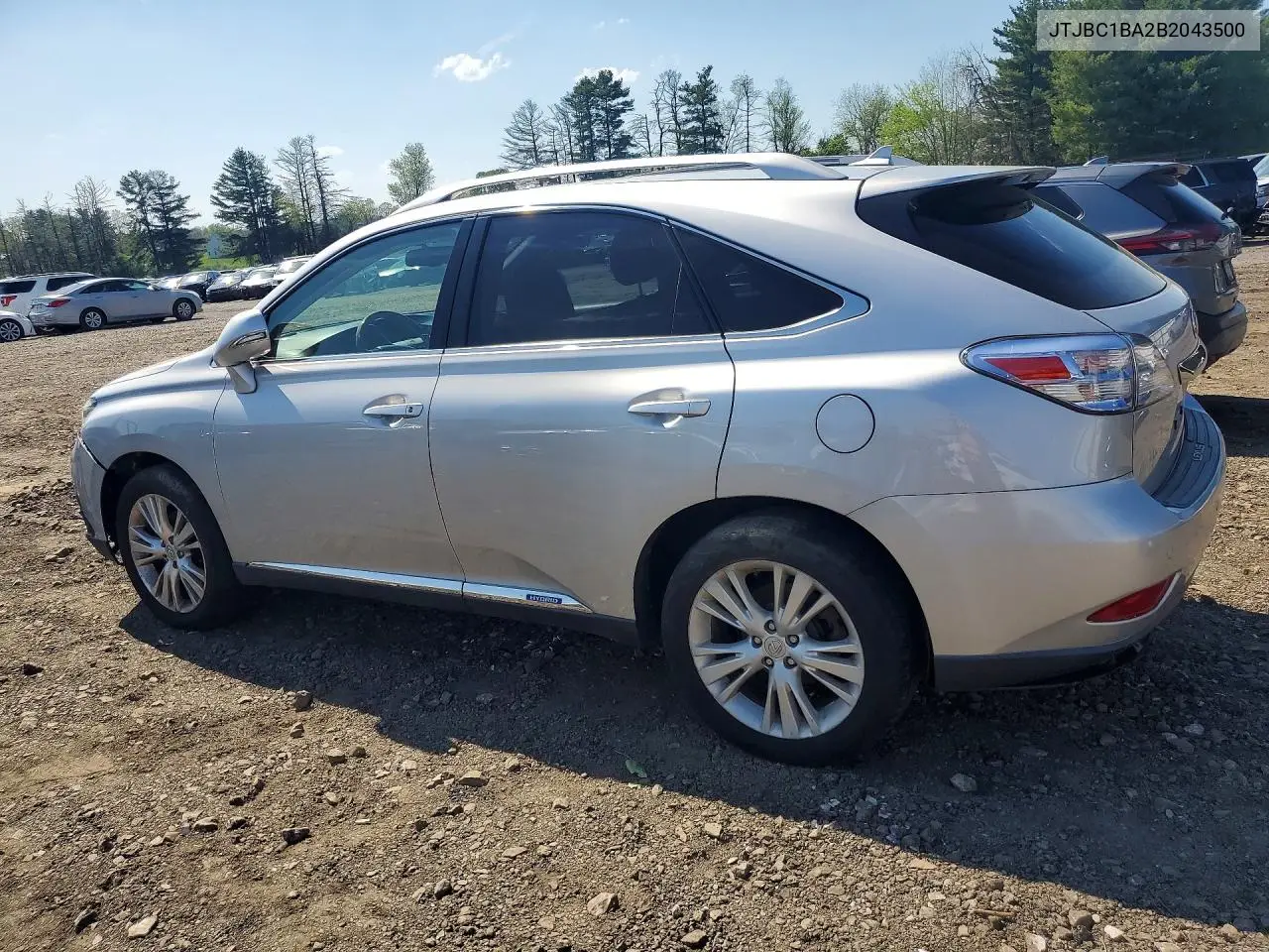 JTJBC1BA2B2043500 2011 Lexus Rx 450H