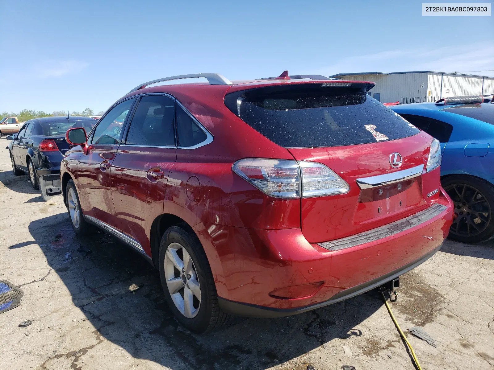 2T2BK1BA0BC097803 2011 Lexus Rx 350