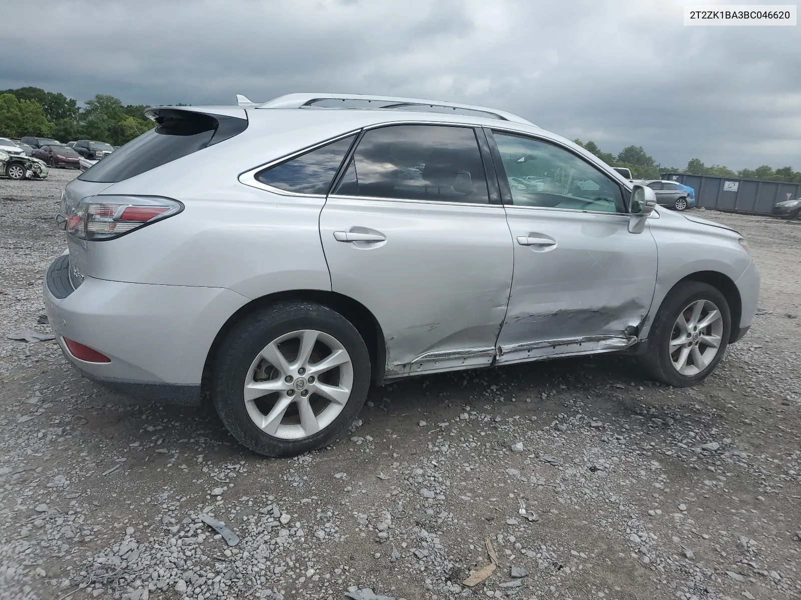 2T2ZK1BA3BC046620 2011 Lexus Rx 350