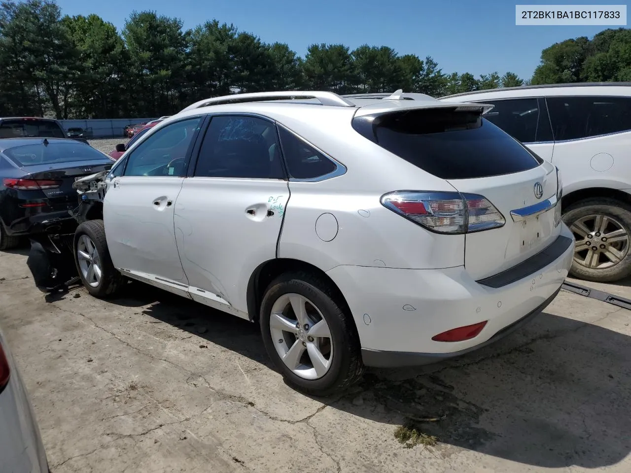 2T2BK1BA1BC117833 2011 Lexus Rx 350