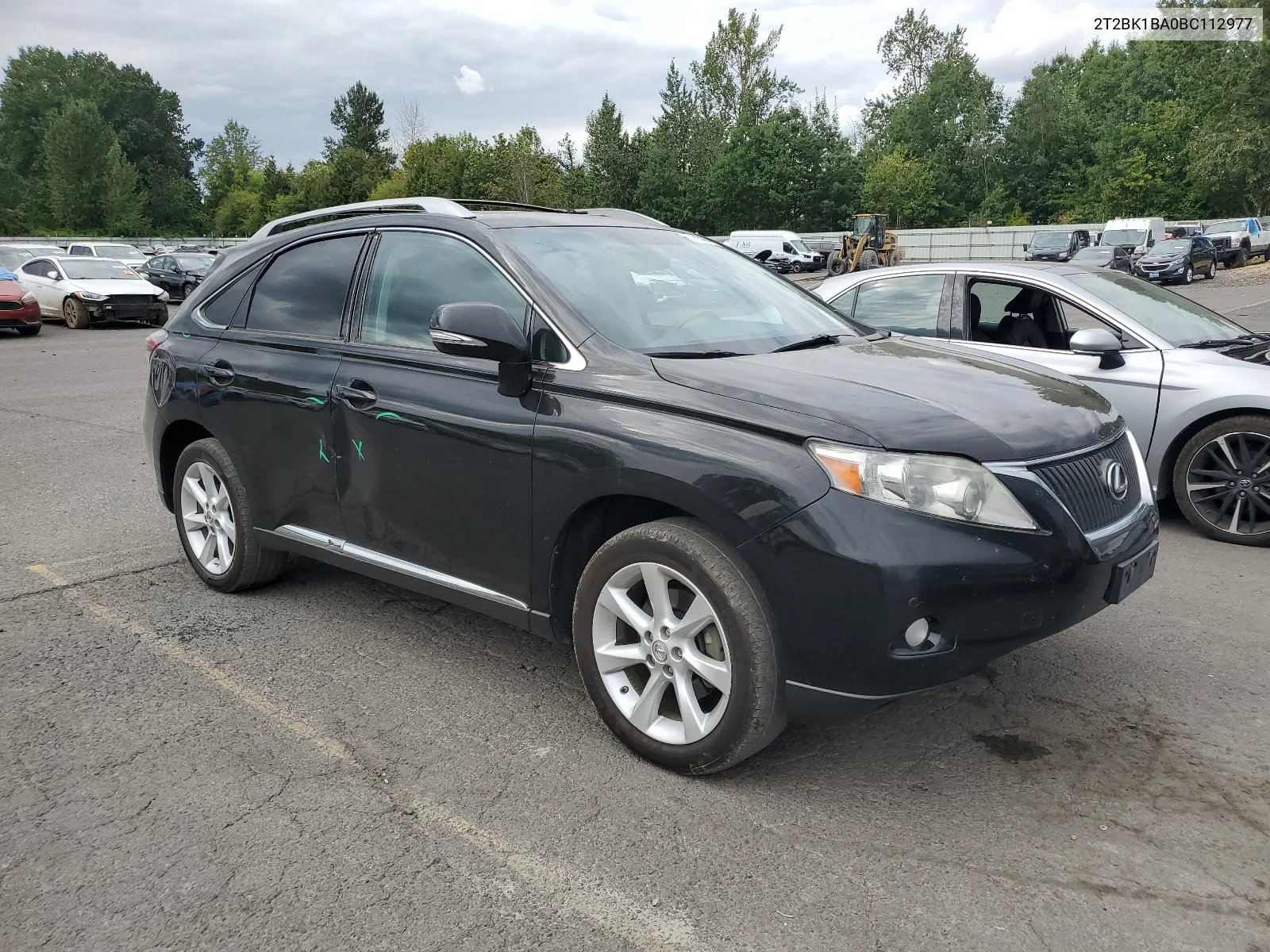 2T2BK1BA0BC112977 2011 Lexus Rx 350