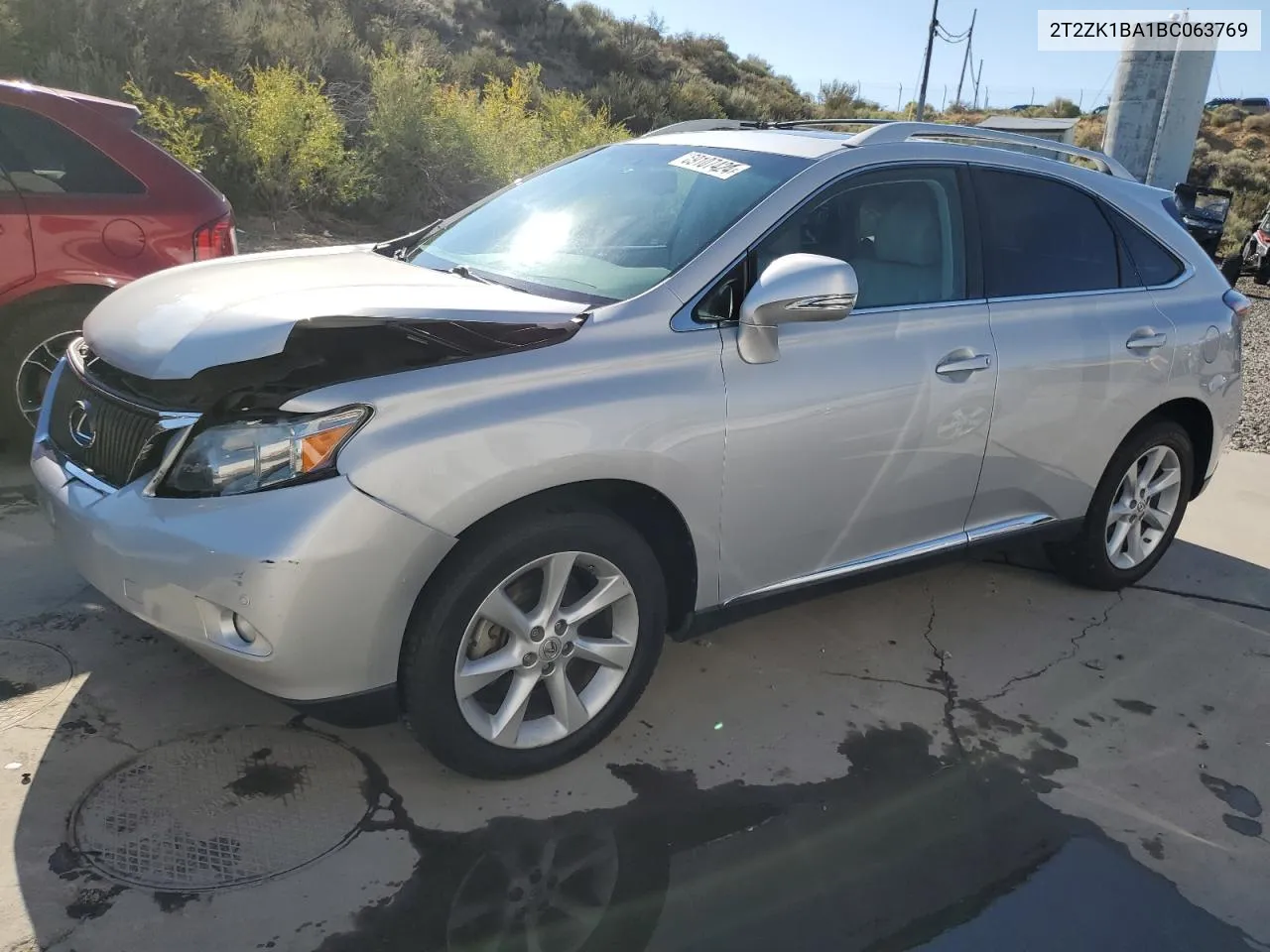 2T2ZK1BA1BC063769 2011 Lexus Rx 350