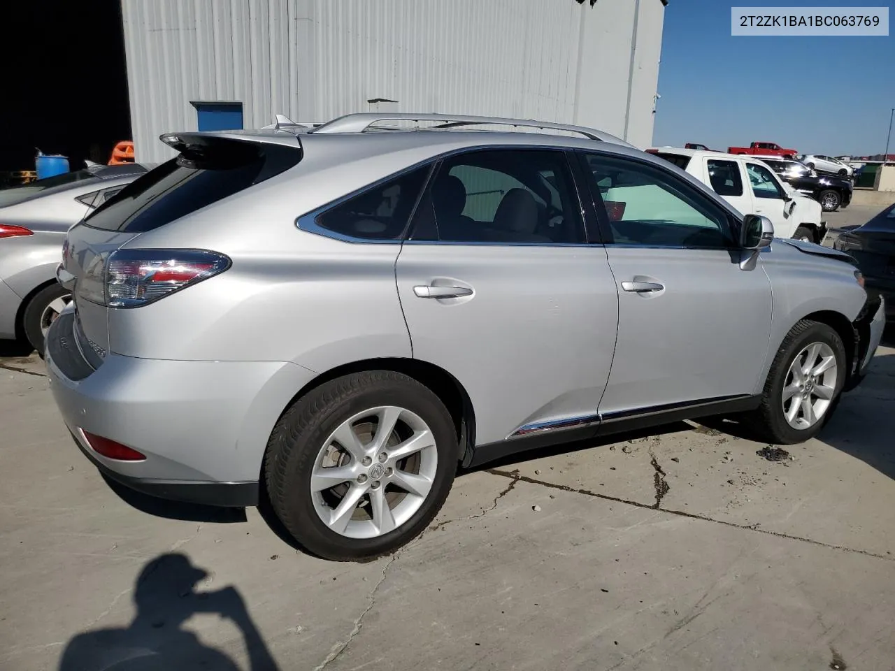 2T2ZK1BA1BC063769 2011 Lexus Rx 350