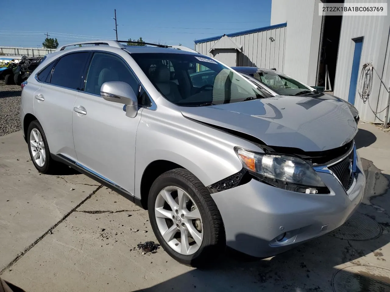 2T2ZK1BA1BC063769 2011 Lexus Rx 350