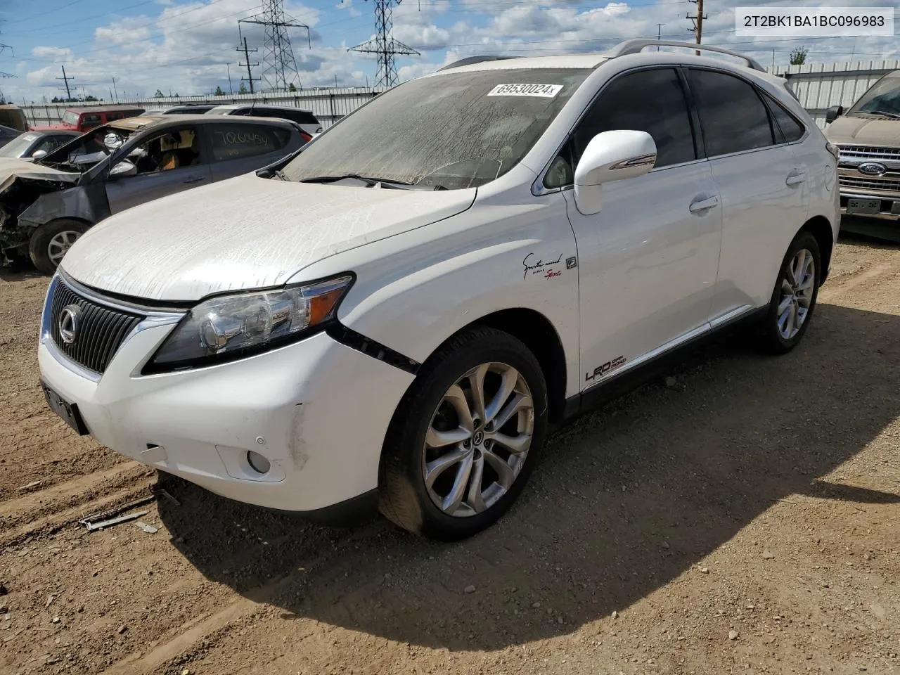 2T2BK1BA1BC096983 2011 Lexus Rx 350