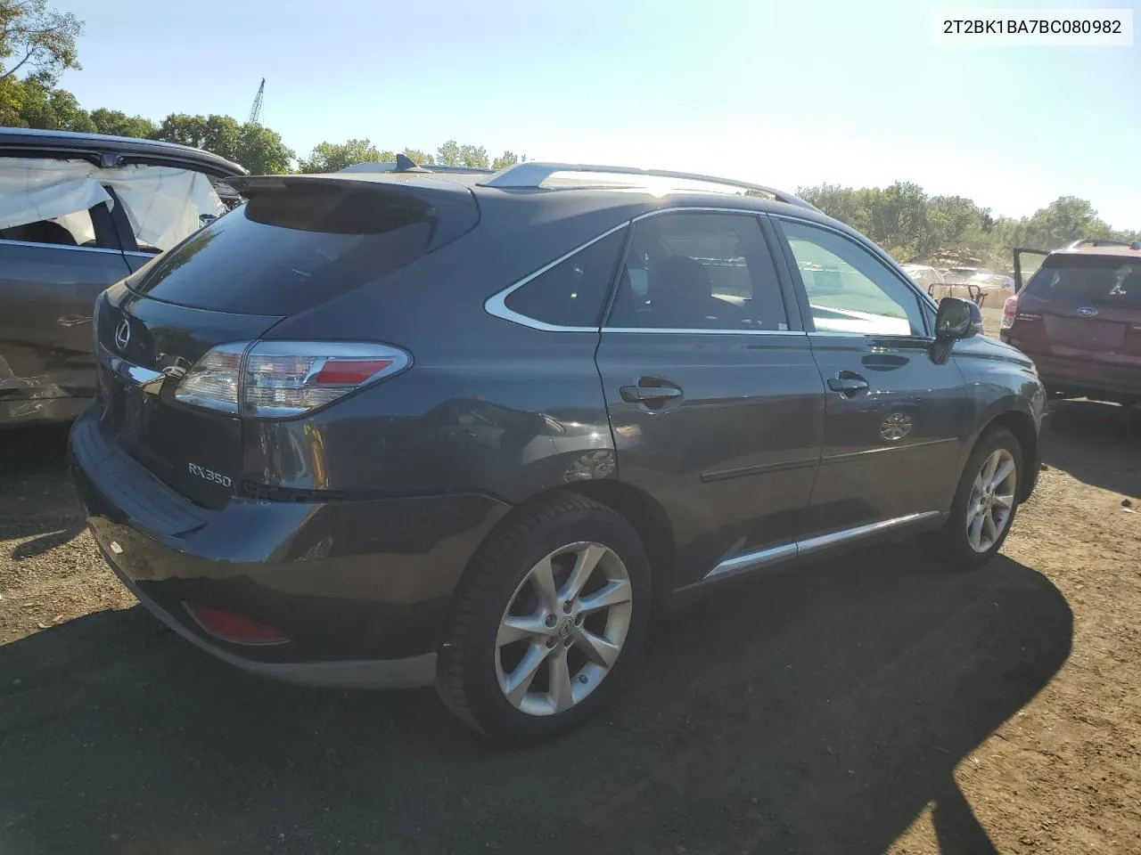 2T2BK1BA7BC080982 2011 Lexus Rx 350