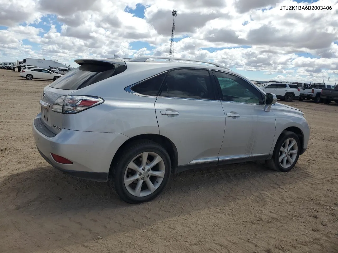 JTJZK1BA6B2003406 2011 Lexus Rx 350