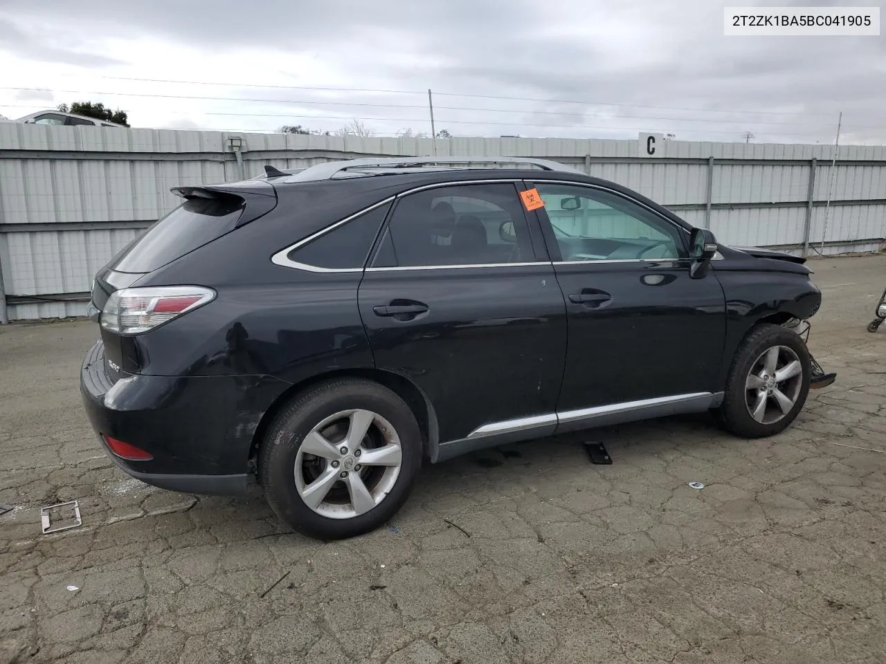 2T2ZK1BA5BC041905 2011 Lexus Rx 350