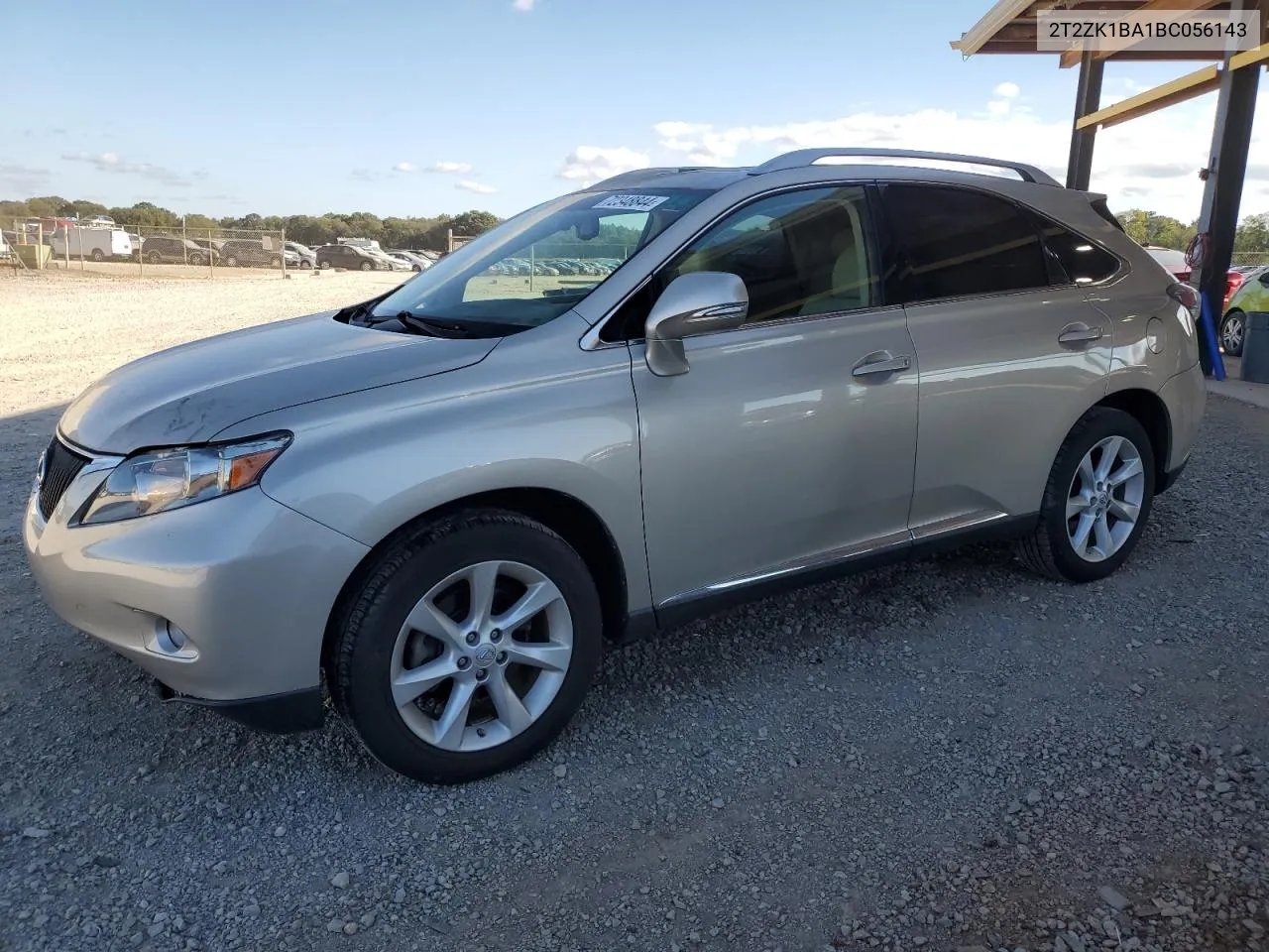 2T2ZK1BA1BC056143 2011 Lexus Rx 350