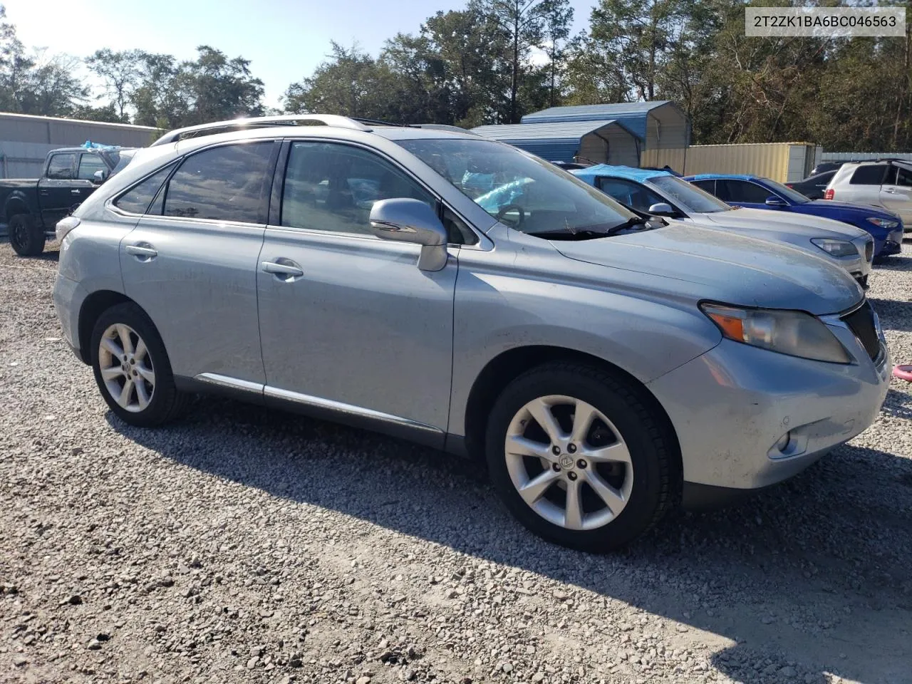 2T2ZK1BA6BC046563 2011 Lexus Rx 350