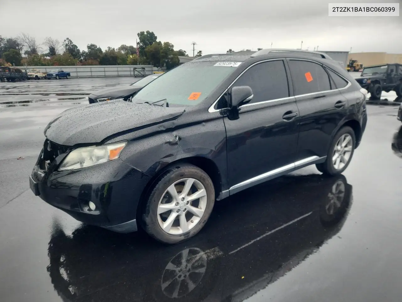 2T2ZK1BA1BC060399 2011 Lexus Rx 350