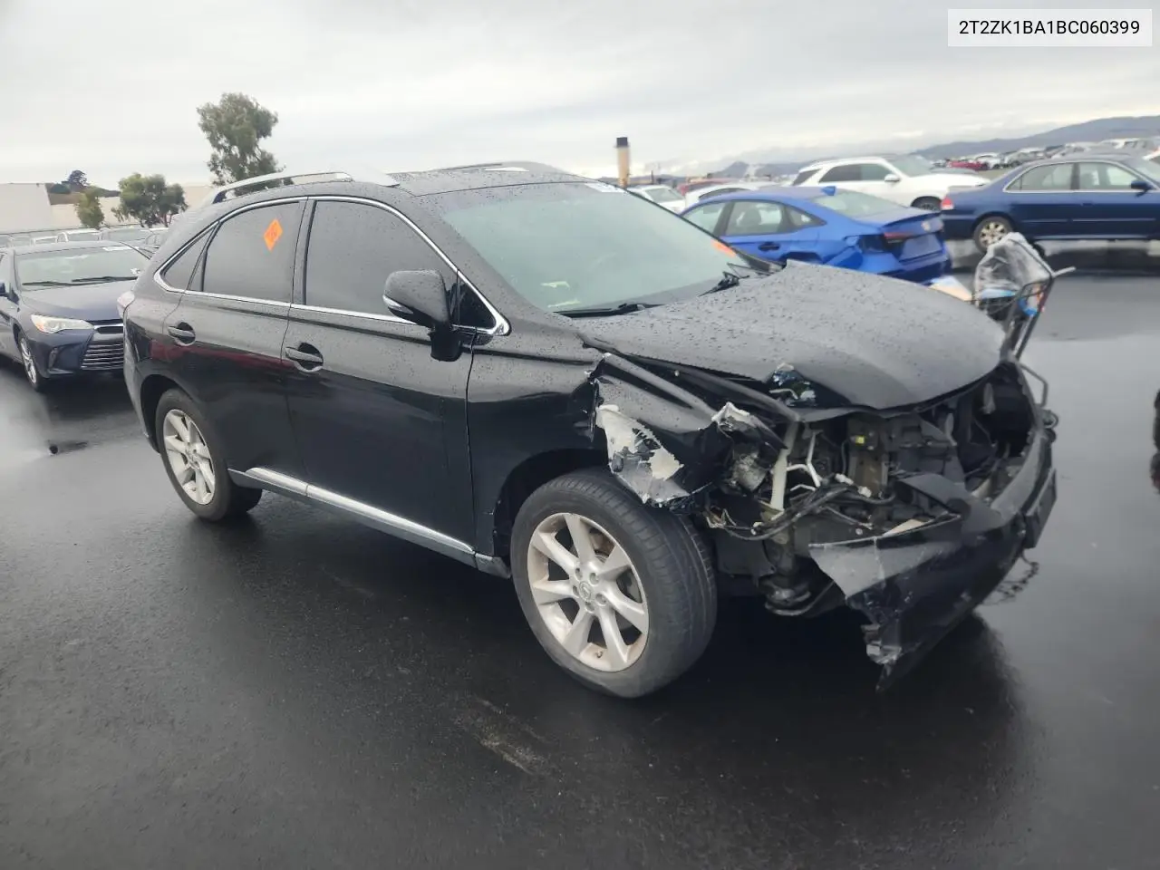 2T2ZK1BA1BC060399 2011 Lexus Rx 350