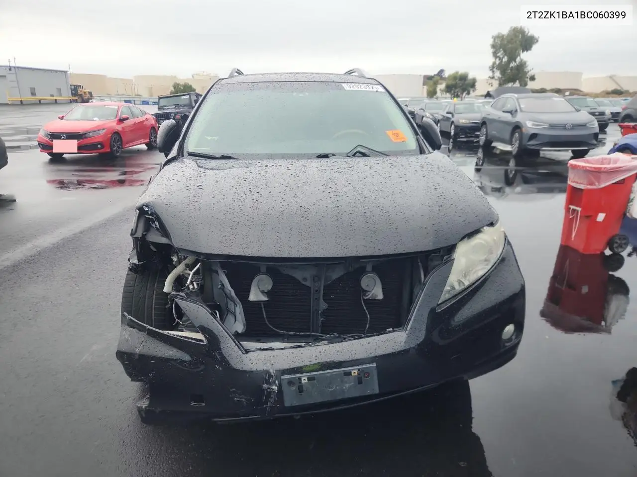 2T2ZK1BA1BC060399 2011 Lexus Rx 350