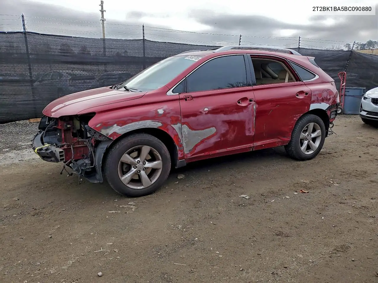 2T2BK1BA5BC090880 2011 Lexus Rx 350
