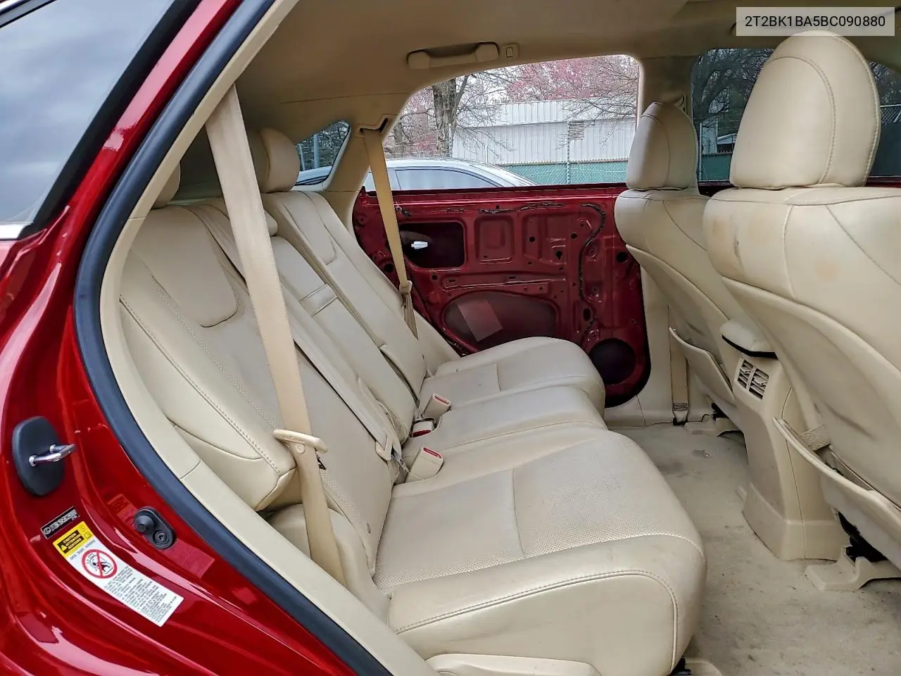 2T2BK1BA5BC090880 2011 Lexus Rx 350