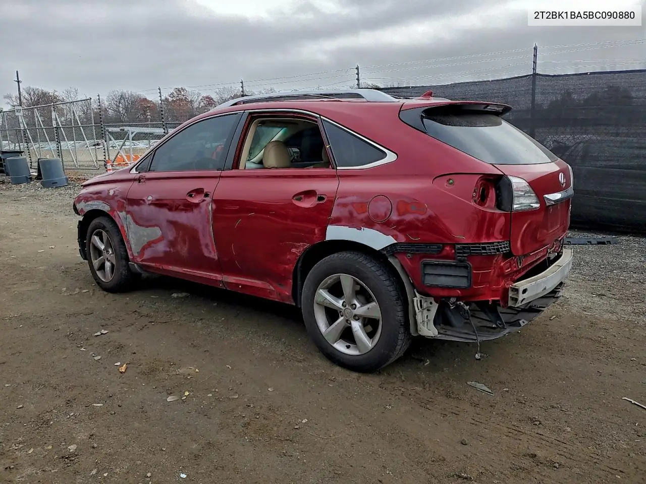 2T2BK1BA5BC090880 2011 Lexus Rx 350
