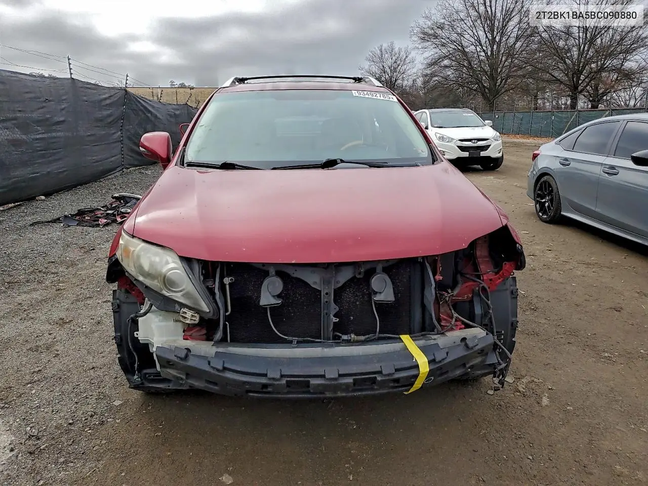 2T2BK1BA5BC090880 2011 Lexus Rx 350