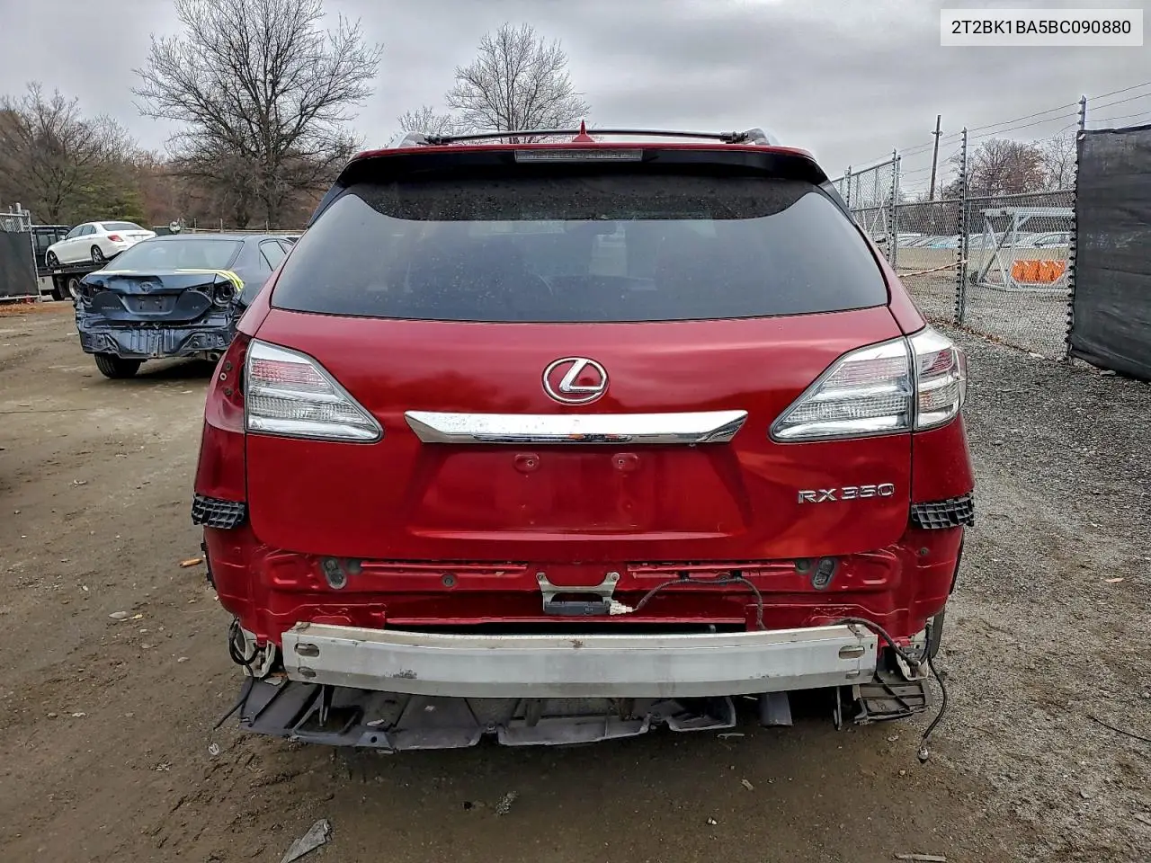 2T2BK1BA5BC090880 2011 Lexus Rx 350