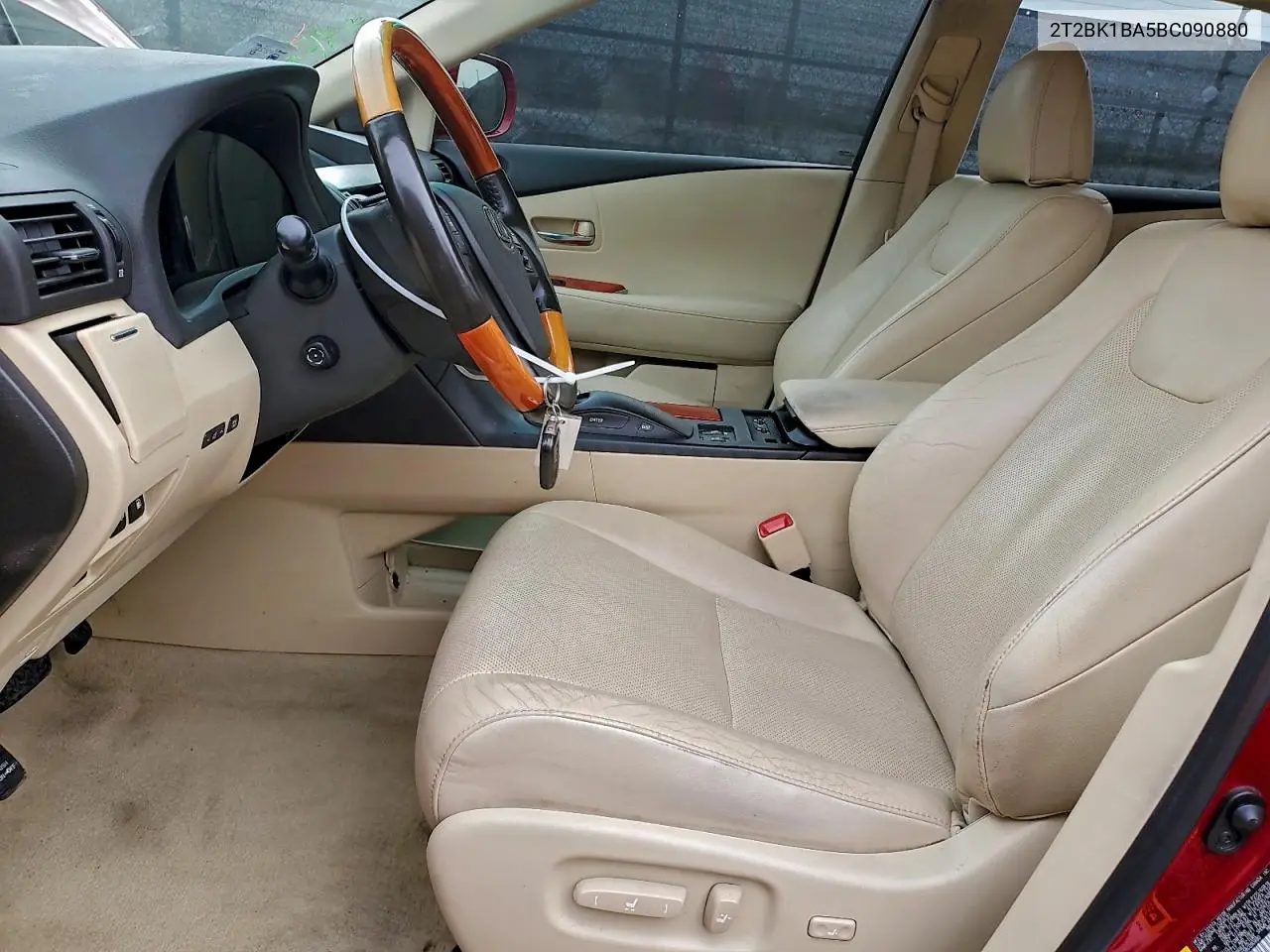 2T2BK1BA5BC090880 2011 Lexus Rx 350
