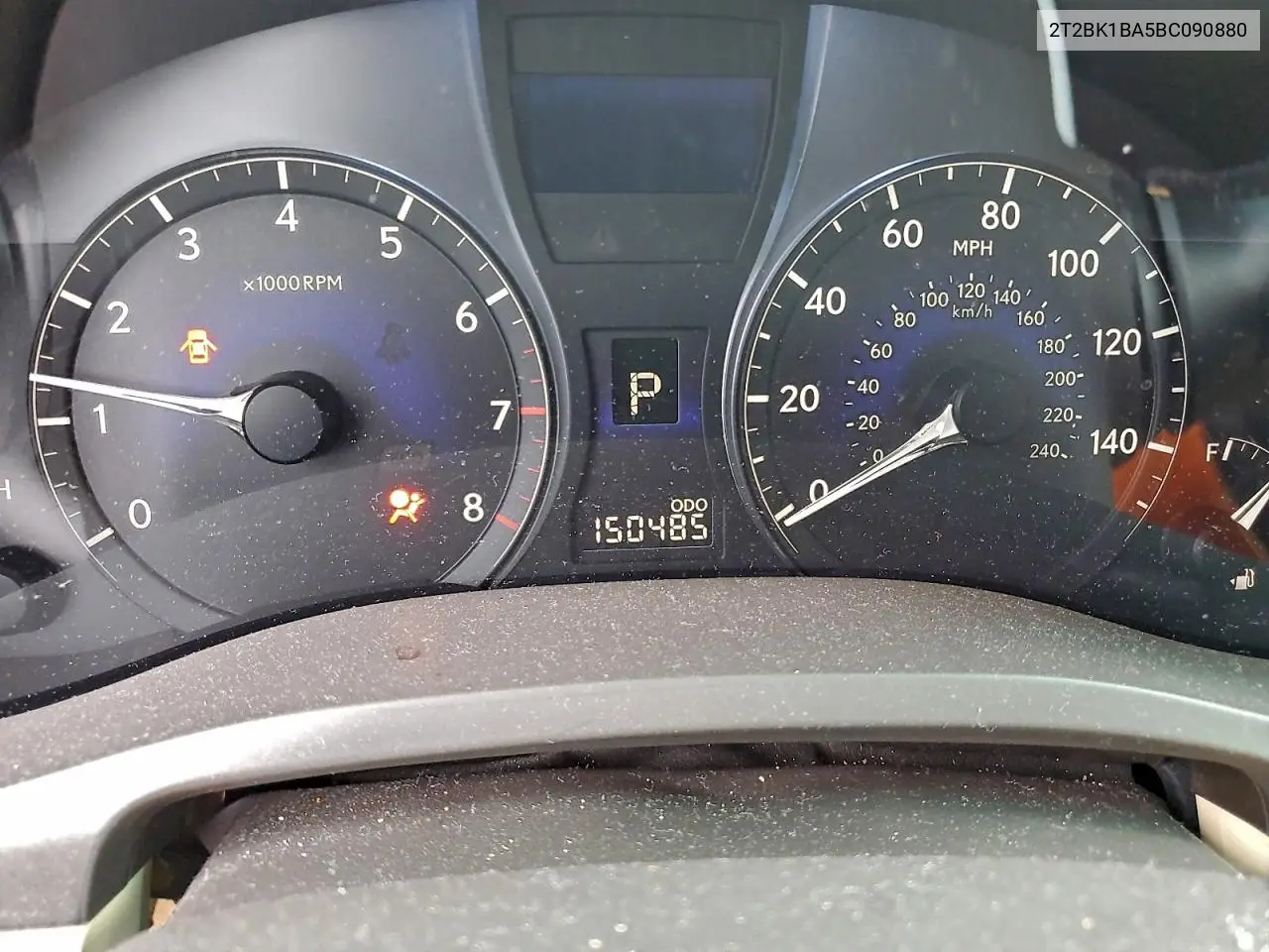 2T2BK1BA5BC090880 2011 Lexus Rx 350