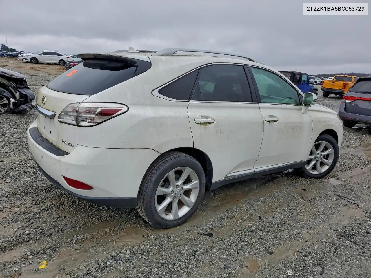2T2ZK1BA5BC053729 2011 Lexus Rx 350