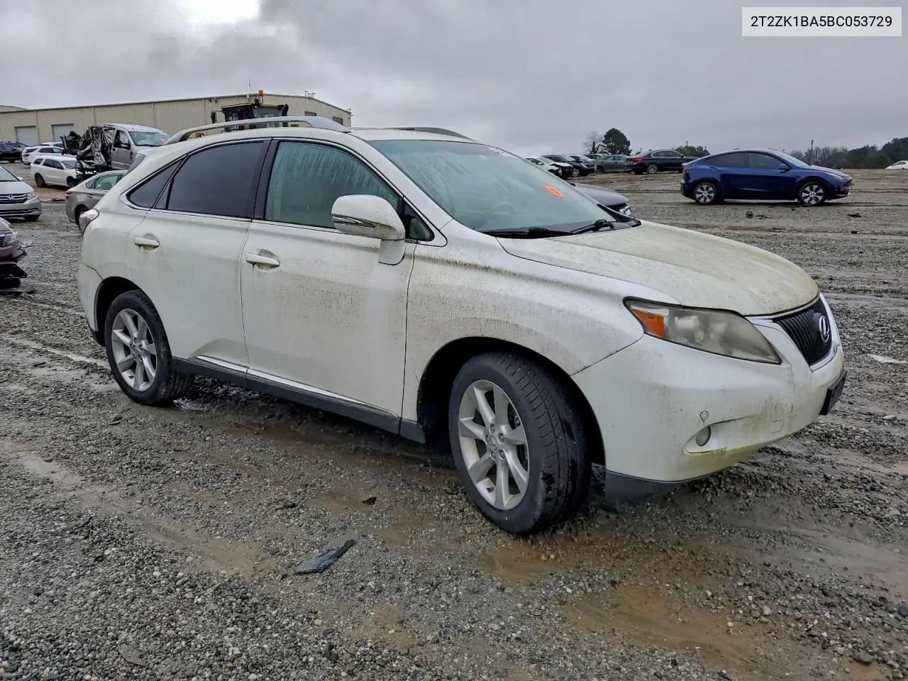 2T2ZK1BA5BC053729 2011 Lexus Rx 350