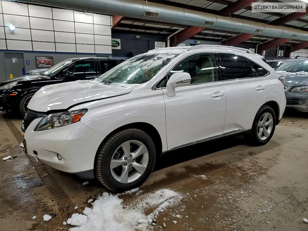 2T2BK1BA5BC099434 2011 Lexus Rx 350